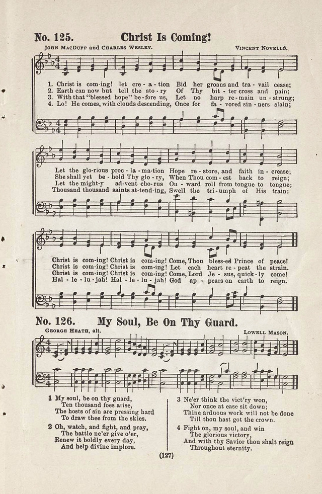 The Joy Bells of Canaan or Burning Bush Songs No. 2 page 125