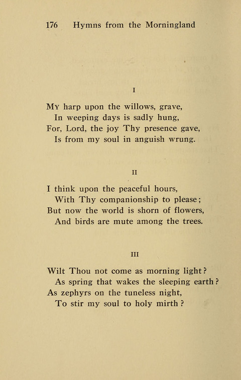 Hymns from the Morningland page 175