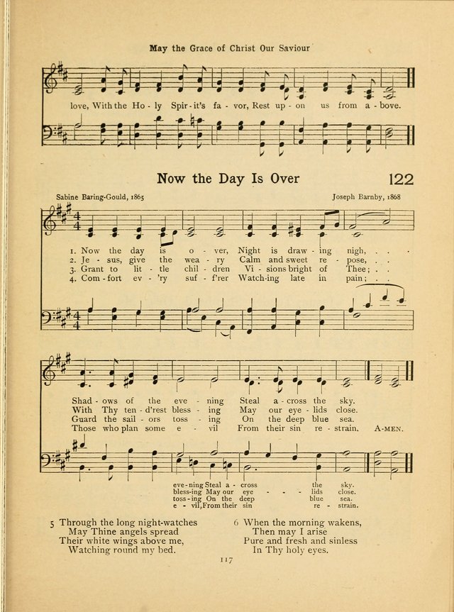 Junior Carols: a collection of sacred songs for Junior Societies, Sunday Schools, the Home Circle page 117