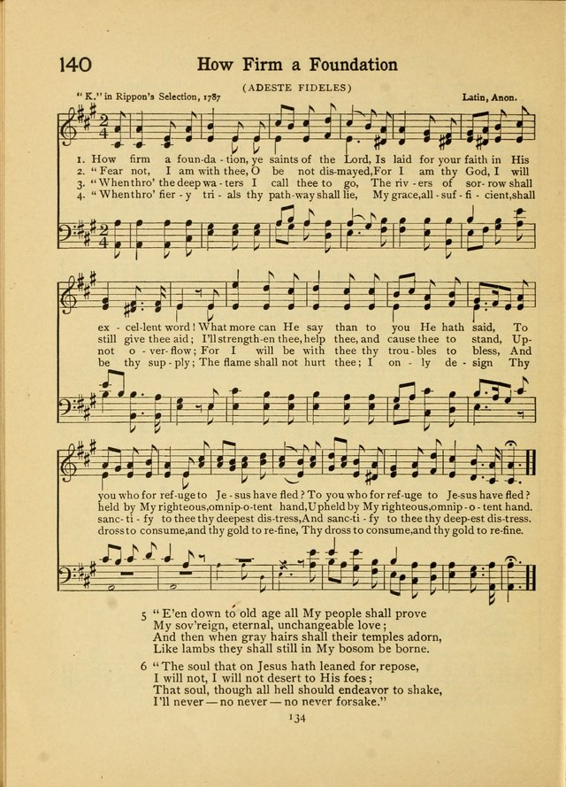 Junior Carols: a collection of sacred songs for Junior Societies, Sunday Schools, the Home Circle page 134