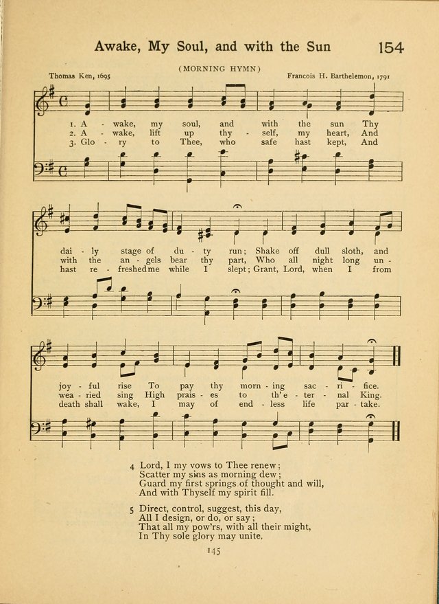Junior Carols: a collection of sacred songs for Junior Societies, Sunday Schools, the Home Circle page 145