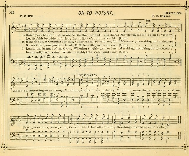 Jasper and Gold: A choice collection of song-gems for Sunday-Schools, social meetings, and times of refreshing page 85