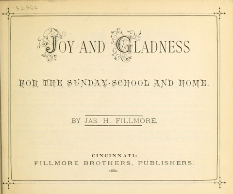 Joy and Gladness: For the Sunday-school and home page 1