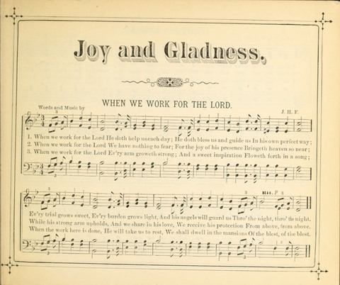 Joy and Gladness: For the Sunday-school and home page 3