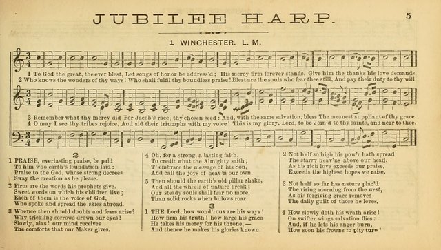 The Jubilee Harp: a choice selection of psalmody, ancient and modern, designed for use in public and social worship page 8