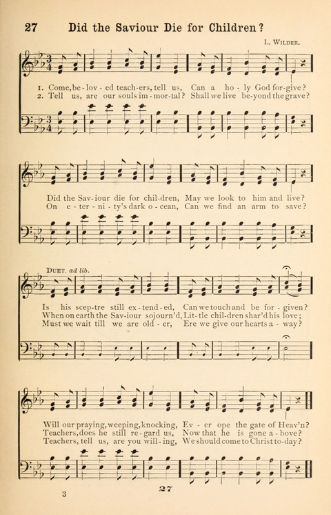The Junior Hymnal page 27