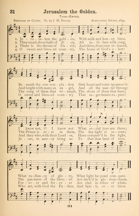 The Junior Hymnal page 31