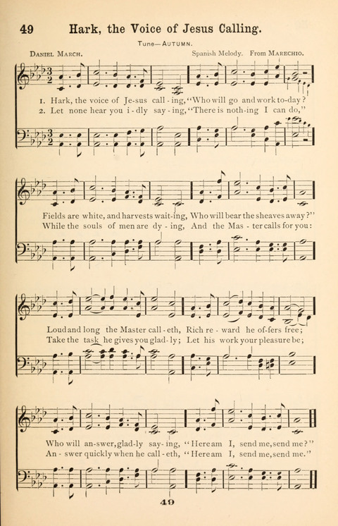 The Junior Hymnal page 49
