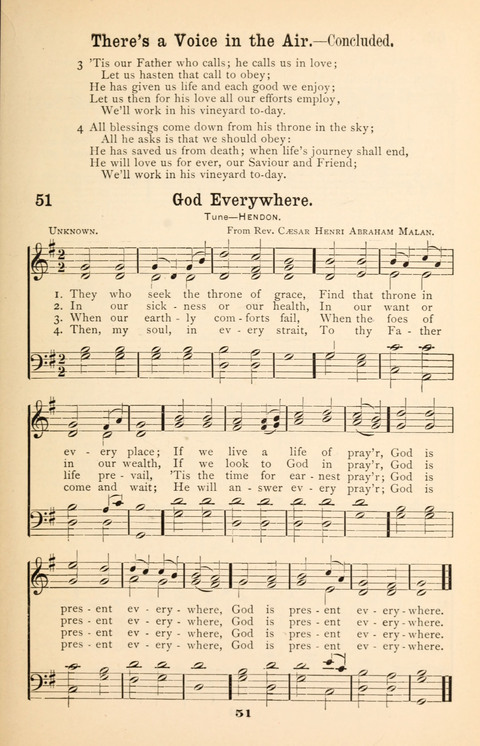 The Junior Hymnal page 51
