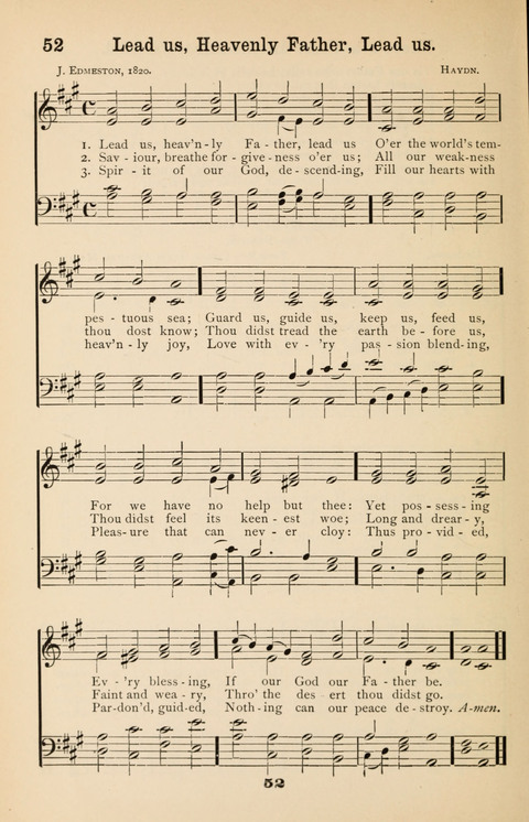 The Junior Hymnal page 52