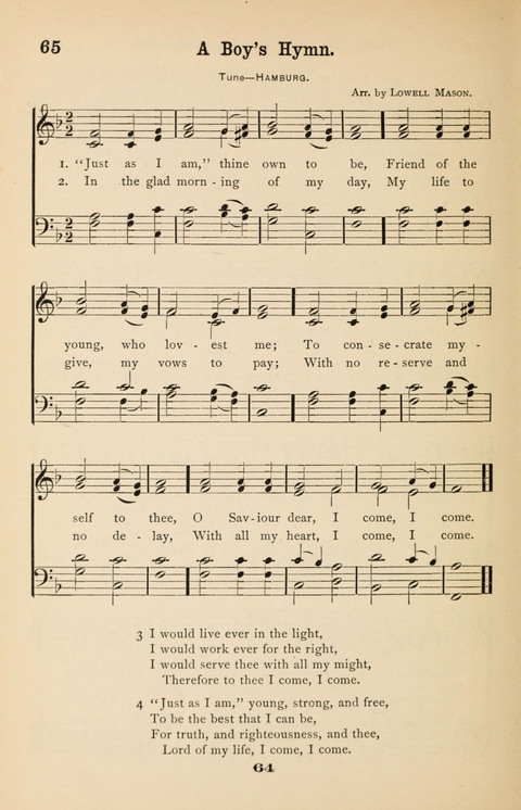 The Junior Hymnal page 64