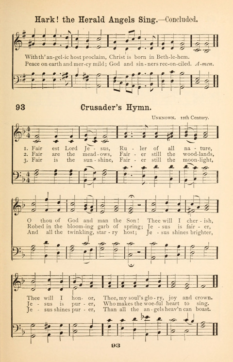 The Junior Hymnal page 93