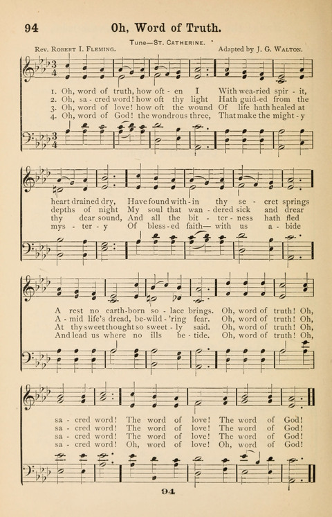 The Junior Hymnal page 94