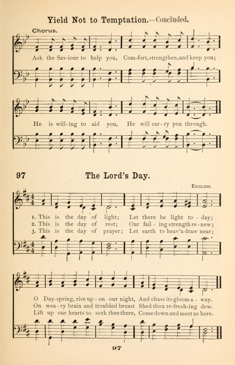 The Junior Hymnal page 97