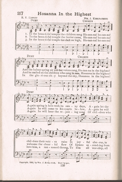 Junior Hymns page 118