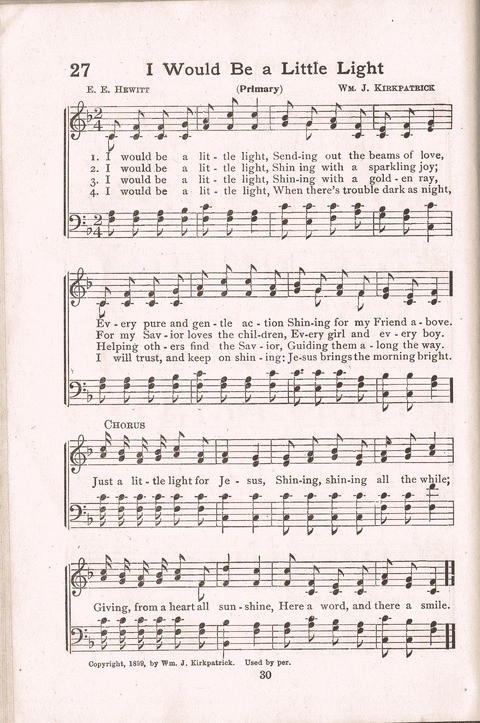 Junior Hymns page 28