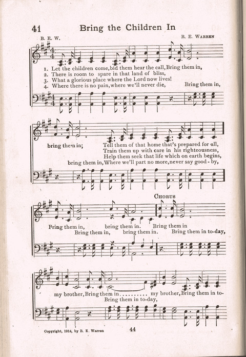 Junior Hymns page 42