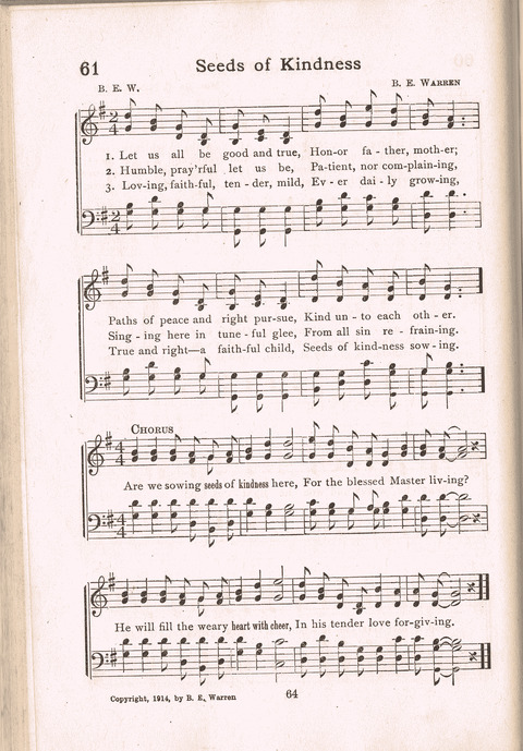 Junior Hymns page 62