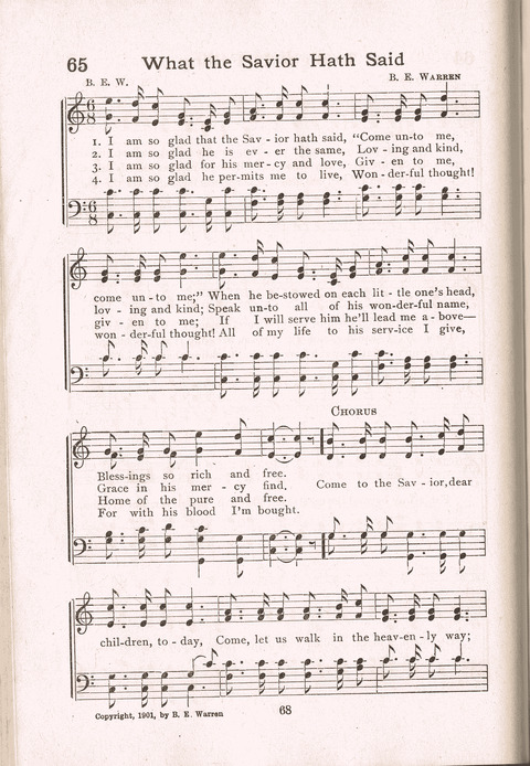 Junior Hymns page 66