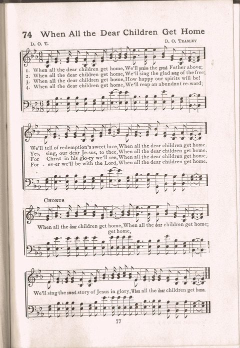 Junior Hymns page 75