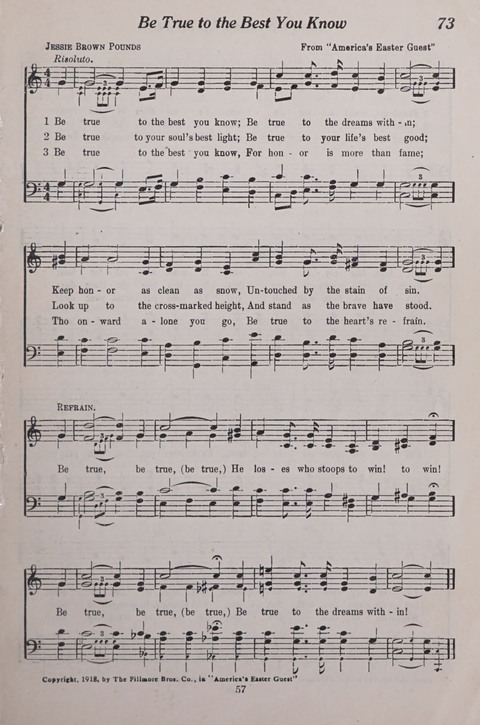 The Junior Hymnal page 57