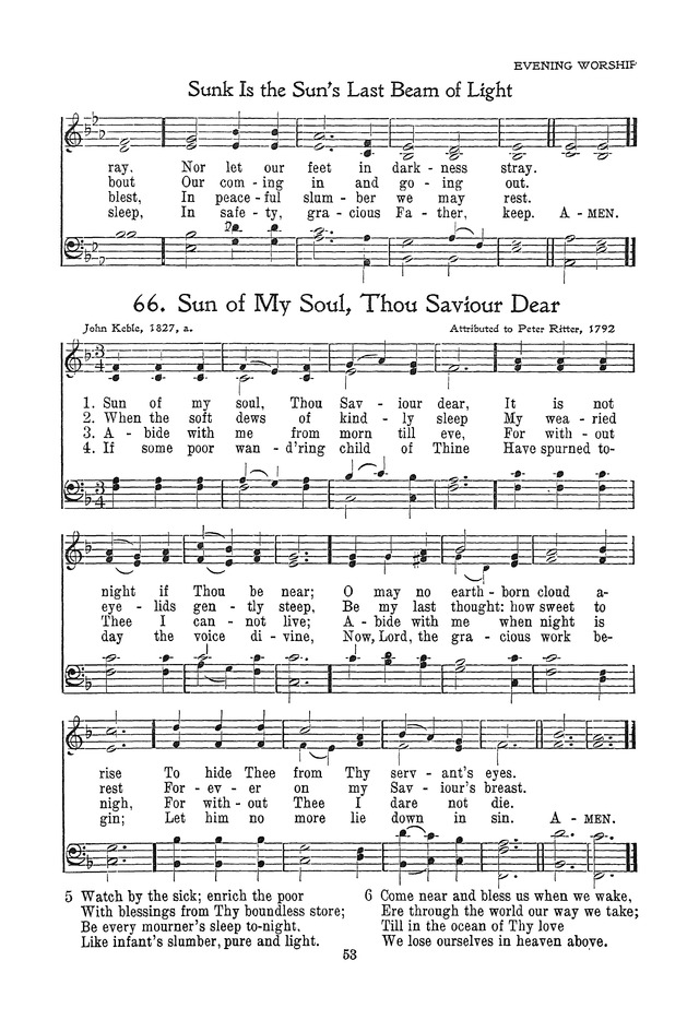 The Junior Hymnal, Containing Sunday School and Luther League Liturgy and Hymns for the Sunday School page 53