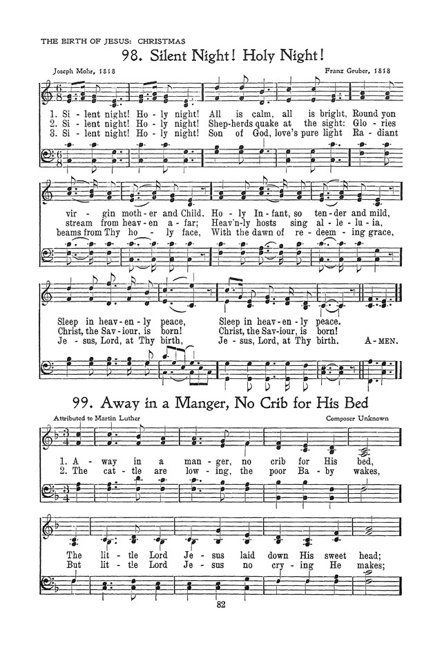 The Junior Hymnal, Containing Sunday School and Luther League Liturgy and Hymns for the Sunday School page 82