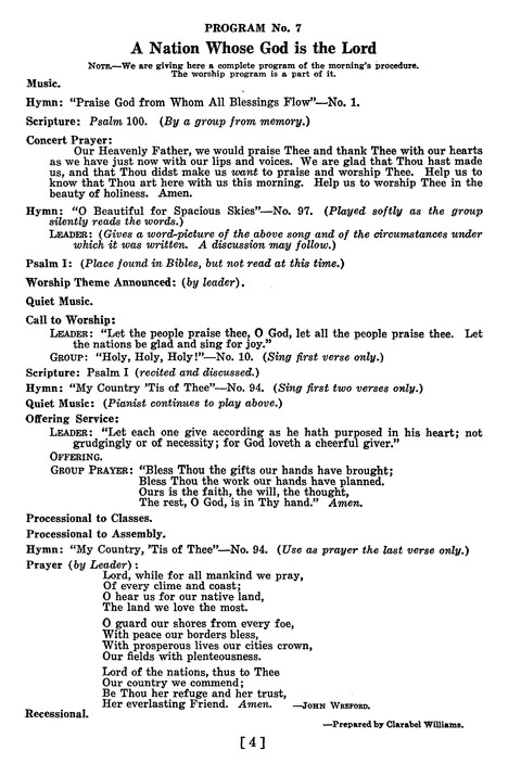 Junior Hymns and Songs: for use in Church School, Sunday Session, Week Day Session, Vacation Session, Junior Societies (Judson Ed.) page 118