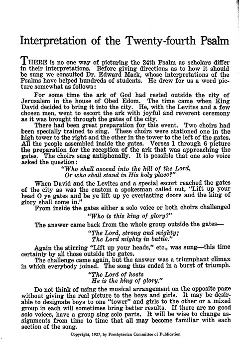 Junior Hymns and Songs: for use in Church School, Sunday Session, Week Day Session, Vacation Session, Junior Societies (Judson Ed.) page 2