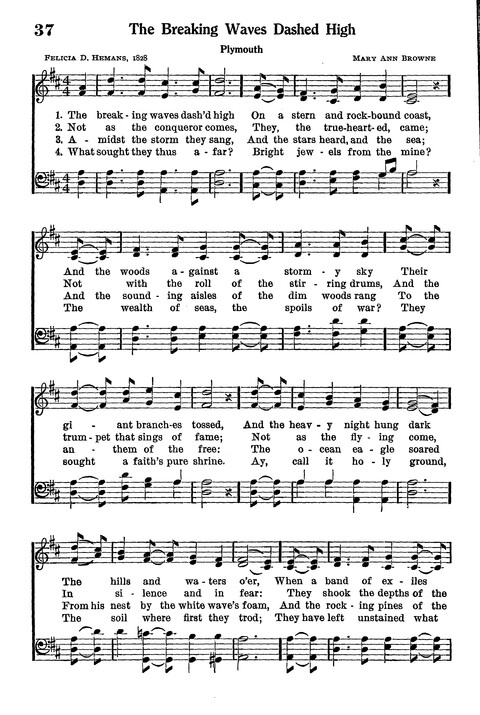 Junior Hymns and Songs: for use in Church School, Sunday Session, Week Day Session, Vacation Session, Junior Societies (Judson Ed.) page 34