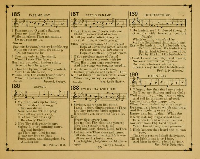 Joyful Lays: a new collection of songs, prepared and adapted for the Sunday School page 190