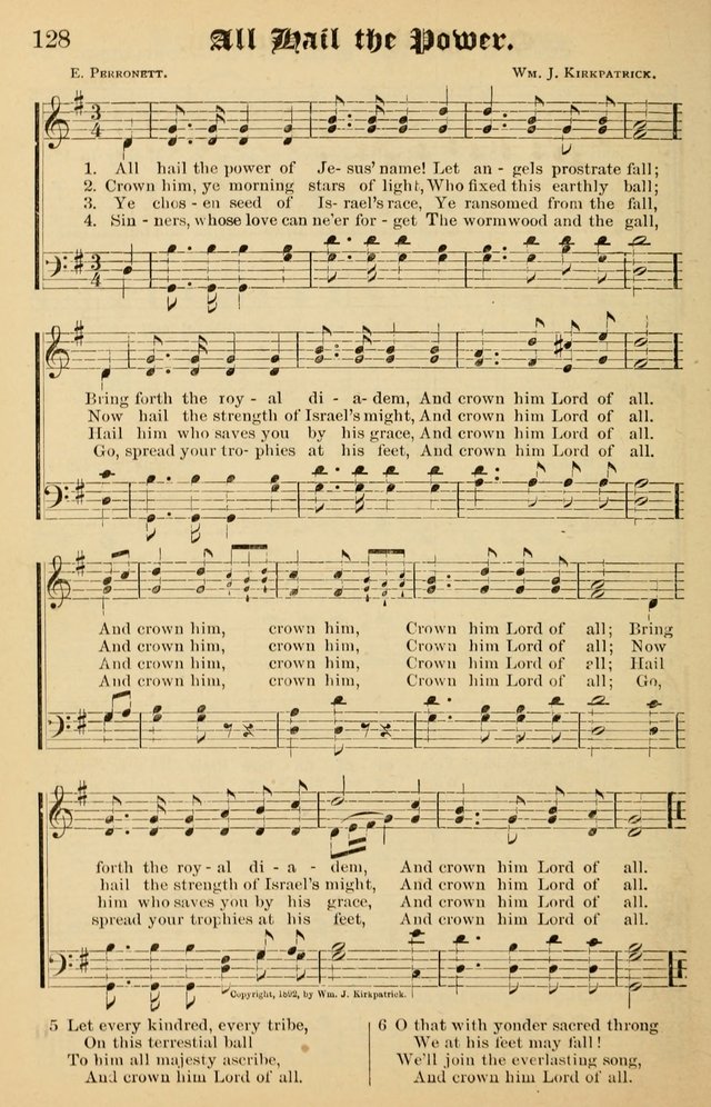 Junior Songs: a collection of sacred hymns and songs; for use in meetings of junior societies, Sunday Schools, etc. page 126
