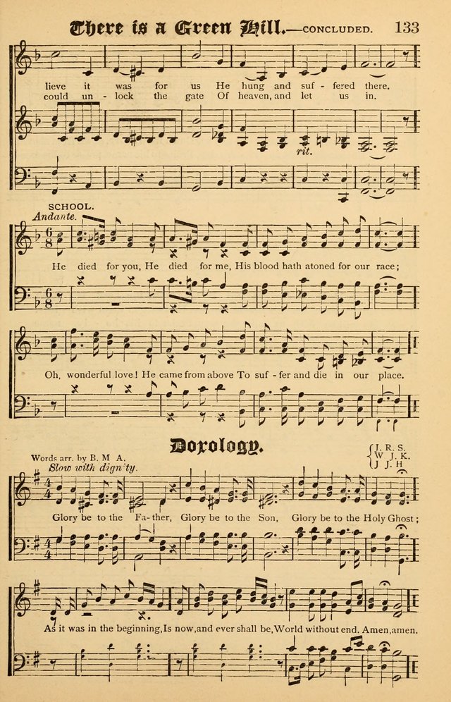 Junior Songs: a collection of sacred hymns and songs; for use in meetings of junior societies, Sunday Schools, etc. page 131