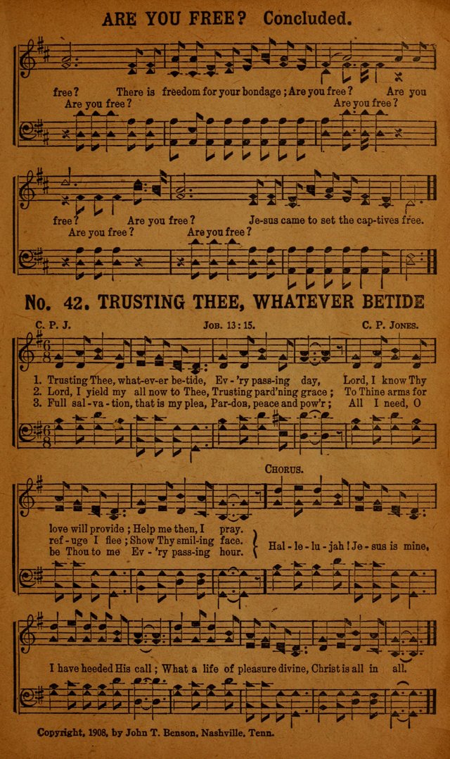 Jewel Songs: suitable for all kinds of religious services page 41