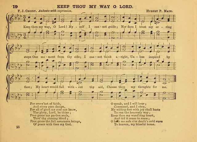 The Jewel: a selection of hymns and tunes for the Sabbath school, designed as a supplement to "The Gem" page 25