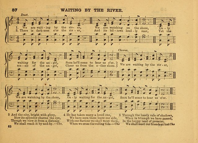 The Jewel: a selection of hymns and tunes for the Sabbath school, designed as a supplement to "The Gem" page 63