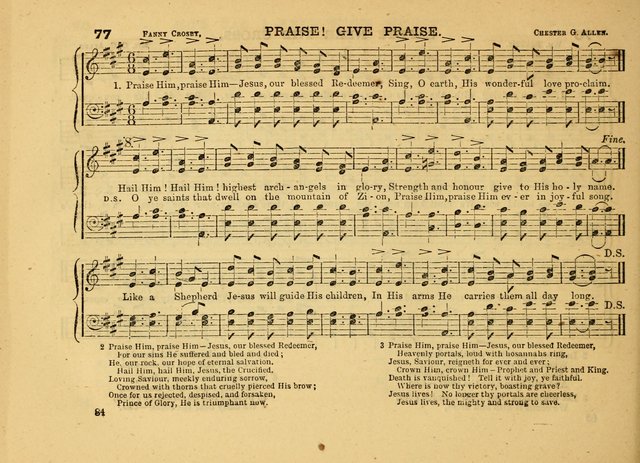 The Jewel: a selection of hymns and tunes for the Sabbath school, designed as a supplement to "The Gem" page 84