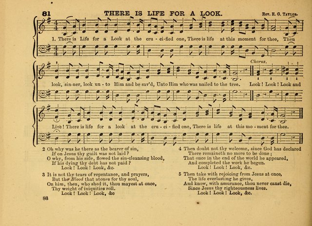 The Jewel: a selection of hymns and tunes for the Sabbath school, designed as a supplement to "The Gem" page 88