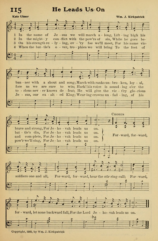 Jubilant Voices for Sunday Schools and Devotional Meetings page 118
