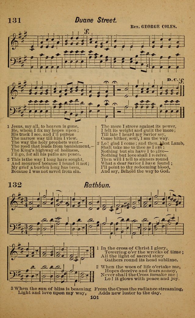 Joy to the World: or, sacred songs for gospel meetings page 101