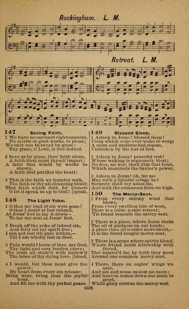 Joy to the World: or, sacred songs for gospel meetings page 105