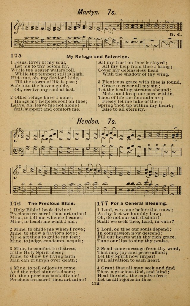 Joy to the World: or, sacred songs for gospel meetings page 112