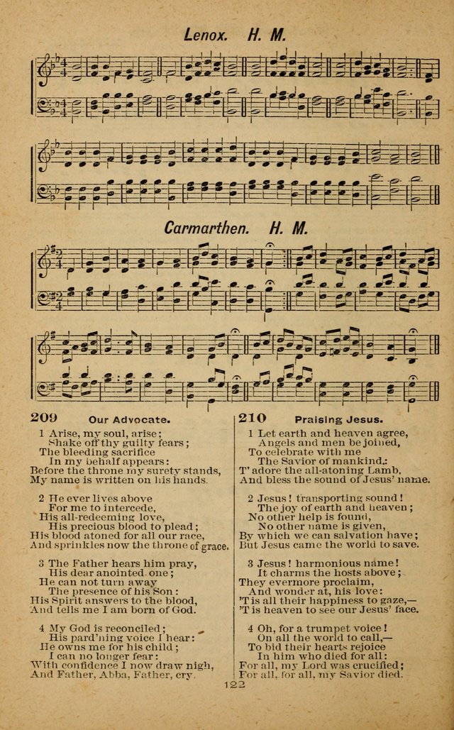 Joy to the World: or, sacred songs for gospel meetings page 122