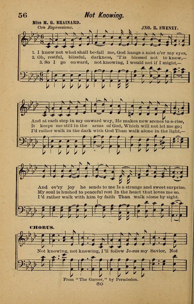 Joy to the World: or, sacred songs for gospel meetings page 50