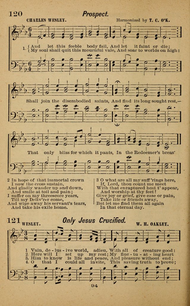 Joy to the World: or, sacred songs for gospel meetings page 94