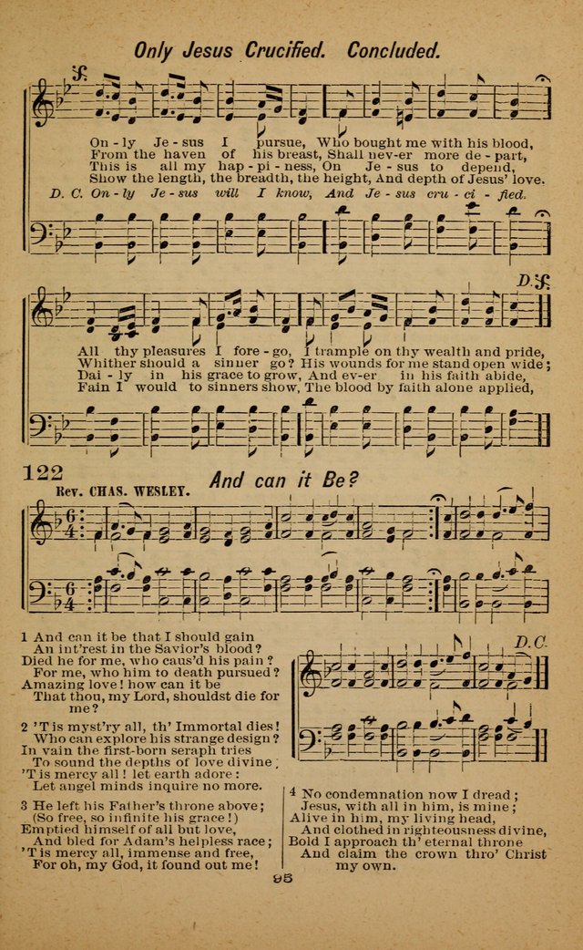 Joy to the World: or, sacred songs for gospel meetings page 95