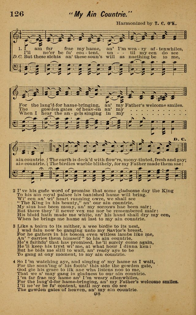 Joy to the World: or, sacred songs for gospel meetings page 98