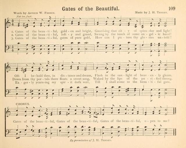 Jewels of Praise: a collection of choice original hymns and tunes suitable for Sunday-Schools, Bible Classes and the Home Circle page 109