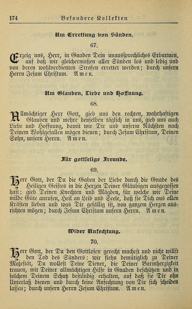 Kirchenbuch für Evangelisch-Lutherische Gemeinden page 174