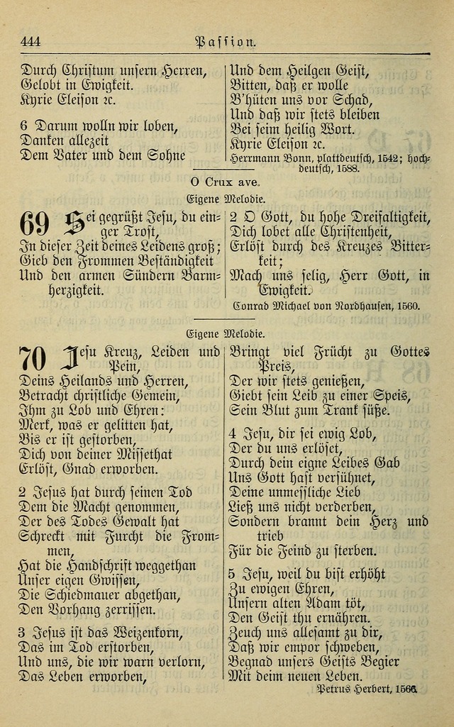 Kirchenbuch für Evangelisch-Lutherische Gemeinden page 444